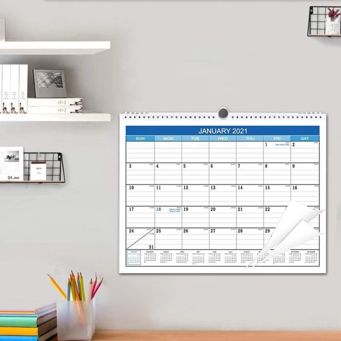 Calendrier 2022 états Unis