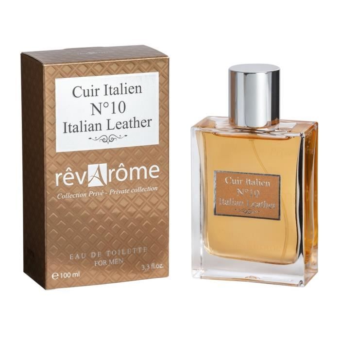 RêvArôme - No 10 - Cuir Italien - Parfum Homme Collection Privée RêvArôme de 100ml - Cdiscount Au quotidien