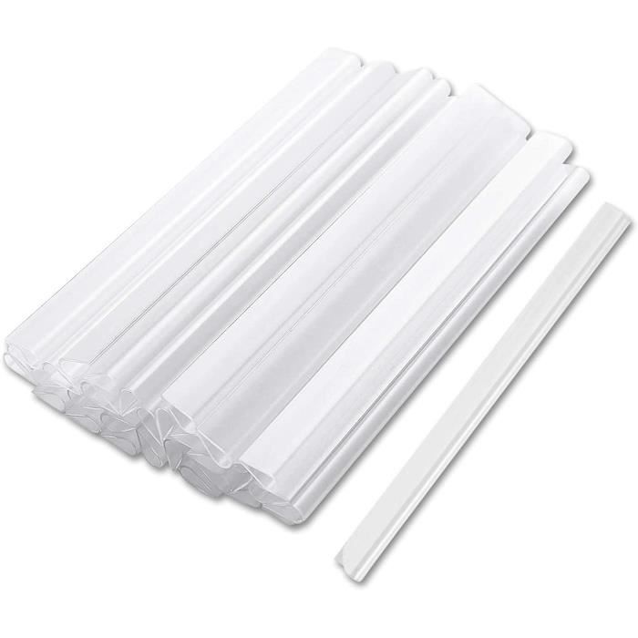 Lot De 30 Clips Fixation Casque EMagTech – Bords Étroits, POM Antidérapant, Pour Frontale Randonnée Vélo