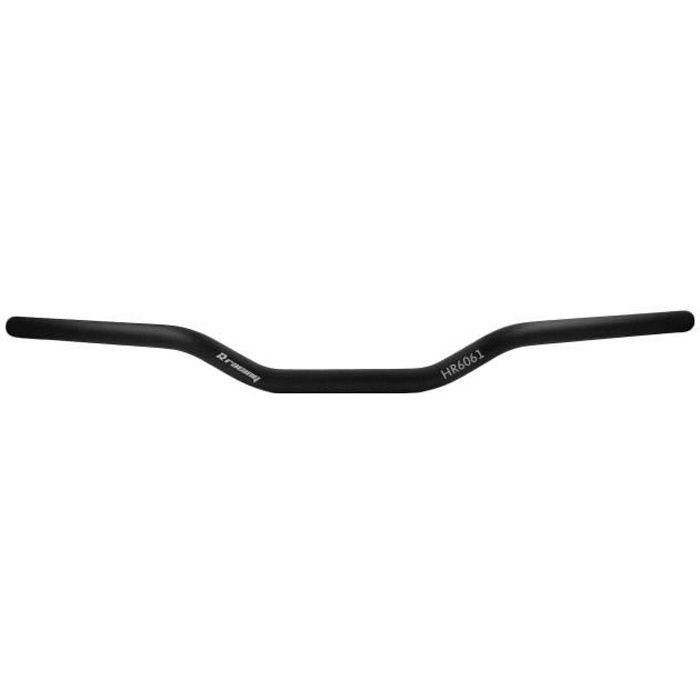 GUIDON MOTO ROADNAKED REGULAR Ø 22 mm BAS NOIR