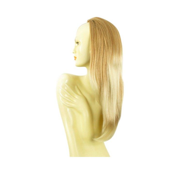 Demi-perruque Synthétique Blonde Cuivrée - 40 Cm - Bonnet Classique - Neuf Avec étiquette