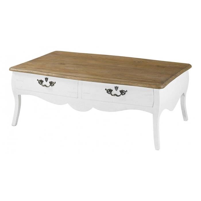 Table Basse Baroque Blanche Style Louis Xv 4 Achat Vente