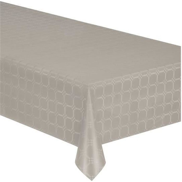 Papier Couvre 3 jetable Table Nappe papier blanc 90 cm x 90 cm