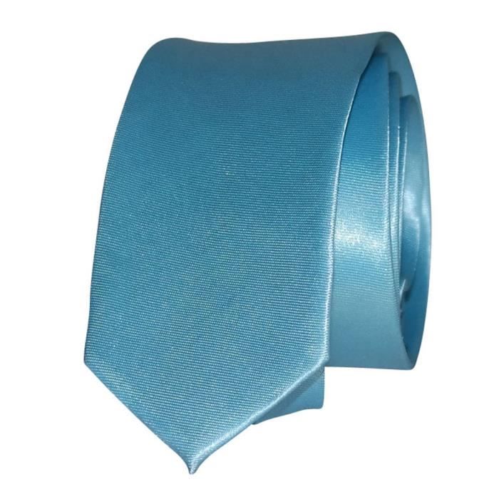Cravate Slim Bleu Ciel Achat Vente Cravate NÅ