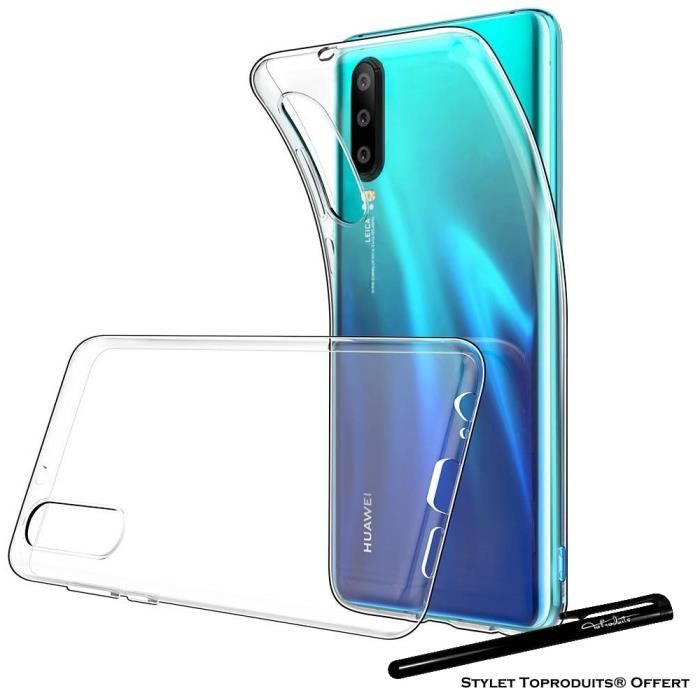 Coque Gel Transparent Ultra Slim Pour Huawei P30 Lite - Silicone Souple Anti-Chocs