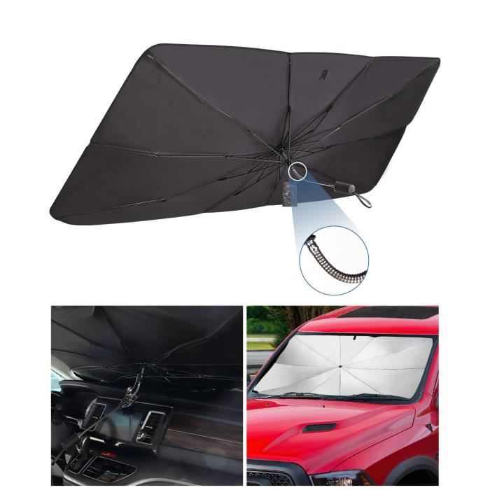 Parapluie pare-soleil - Housse pliable - 99% protection UV - Rotation 360° - 80x140cm