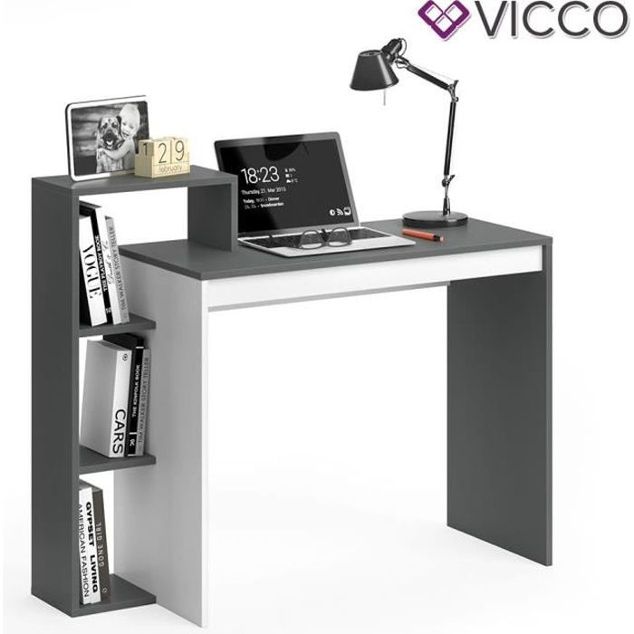 Acheter Vicco Bureau Simple en blanc