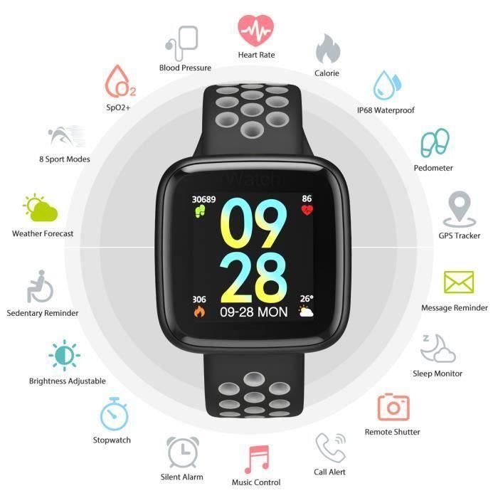 JL Diggro F15 Montre Intelligente Montre Connect e Montre