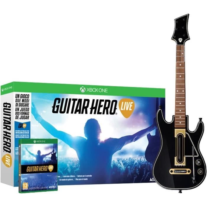 Guitar Hero Live - Xbox One - Jeu - Standard - Mode en ligne - Mode réseau - PEGI 12+ Reconditionné -  reconditionné disponible sur Cdiscount Seconde Vie