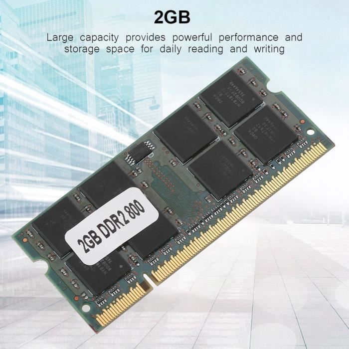Memoire 2 Go PC2-6400 DDR2 800MHZ