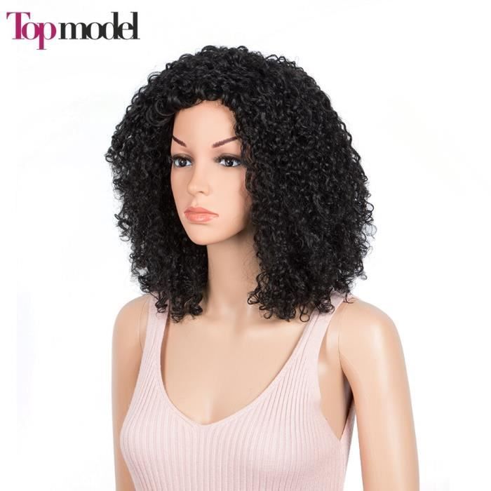 Perruque Courte Synthétique Pour Femme ROMANE - Noir 1B - Bonnet Moyen - Neuf Avec étiquettes