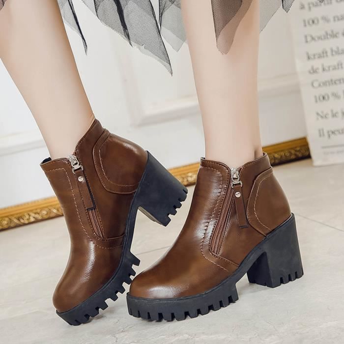 Chaussure moto fermeture hotsell eclair