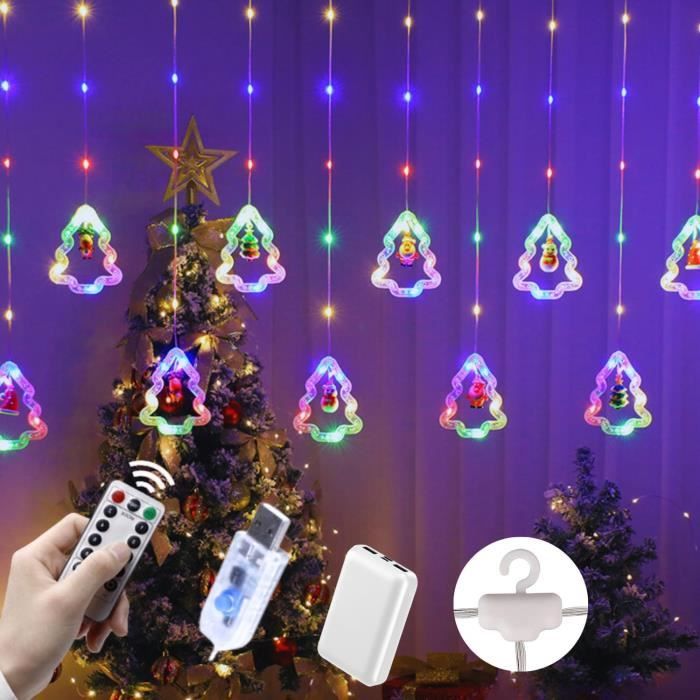 Kit d'assemblage de sapin de Noël LED clignotant