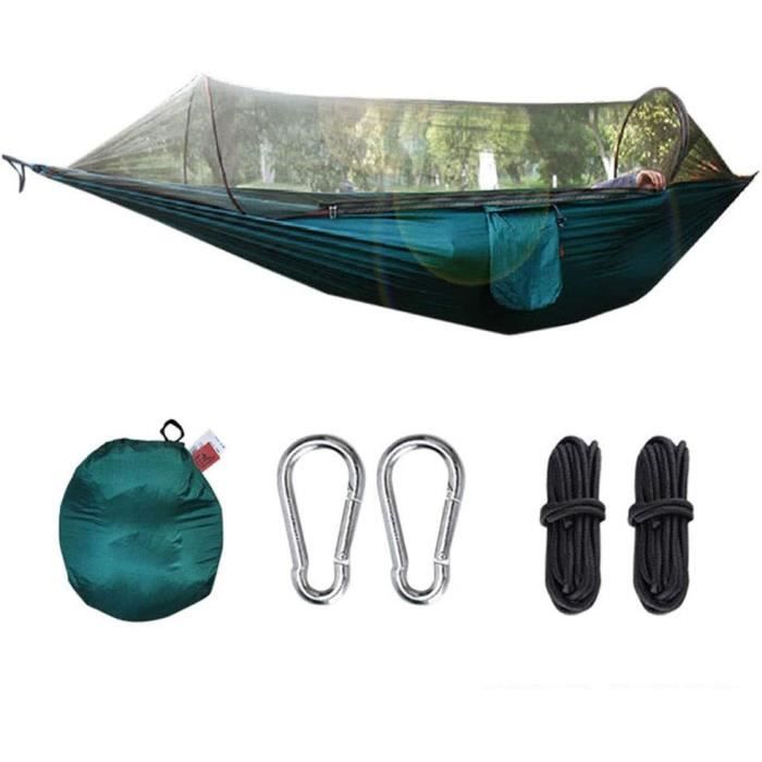 BIUDECO 1 ensemble hamac suspendu pour arbre tente de camping extérieur L' arbre s'allonge individuellement dans le lit toile épaisse