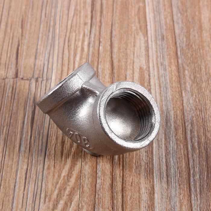 Raccord Coudé 90° Inox 304 – Fileté BSPT Mâle 3/4" Vers Cannele 16 Mm – Robinetterie Industrielle