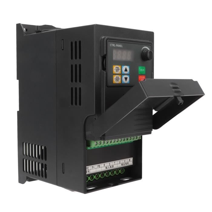 Variateur De Fréquence VFD 0.75KW à 5.5KW - Convertisseur 220V/380V Pour Moteurs | Pour Fraiseuse, Pompe, Ventilateur