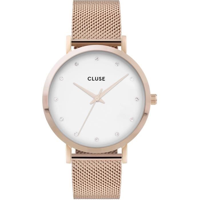 Cluse Montre CW0101202002 Pavane Femme 38mm Bracelet Acier