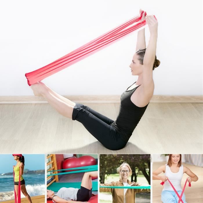 Bandes élastiques de yoga en latex naturel, bandes de résistance pour l' exercice de yoga, bandes d'étirement pour la remise en forme - Chine Bandes de Yoga et Sporting Goods prix