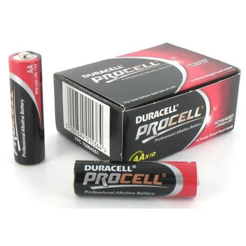 Pile Duracell LR6 AA (la boîte de 10 piles)