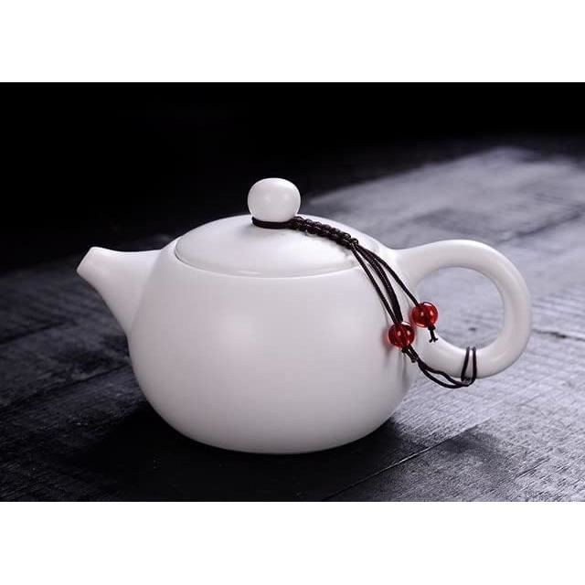 Mini Théière En Céramique Mignonne - Style Kung Fu Chinois - Dimensions ~7x4,5x4 Cm - Décoration Maison Ou Bureau - Pour Collection Ou Petit Usage - 2