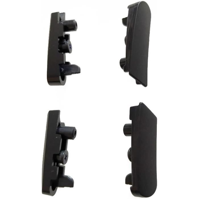 Lot De 4 Boutons à Ressort De Traction M16 Pour Vélo D'Exercice - Réglage Hauteur - 6,5 X 3,6 X 0,8 Cm Noir