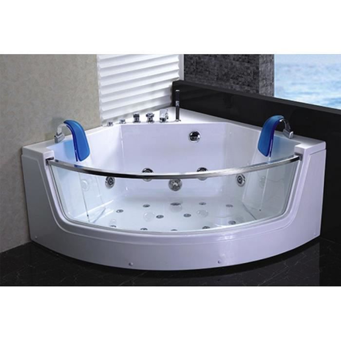 Baignoire Balneo D Angle Opale L 141 X L 141 X H 60 Achat Vente Baignoire Kit Balneo Baignoire Balneo D Angle Opale Cdiscount