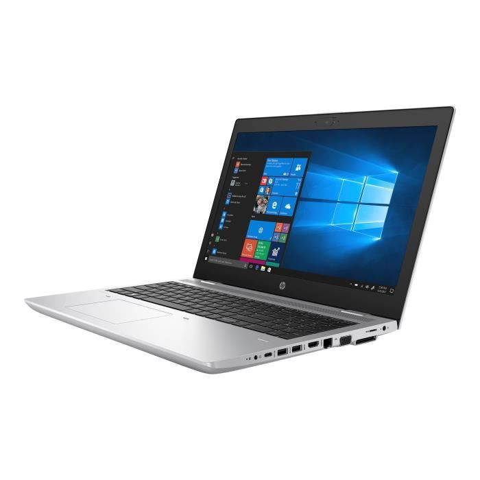 HP ProBook 650 G4 Core i5 1.6 GHz Win 10 Pro 64 bits 8 Go RAM SSD NVMe graveur de DVD 15.6 IPS 1920 x 1080 Full… - vue 2