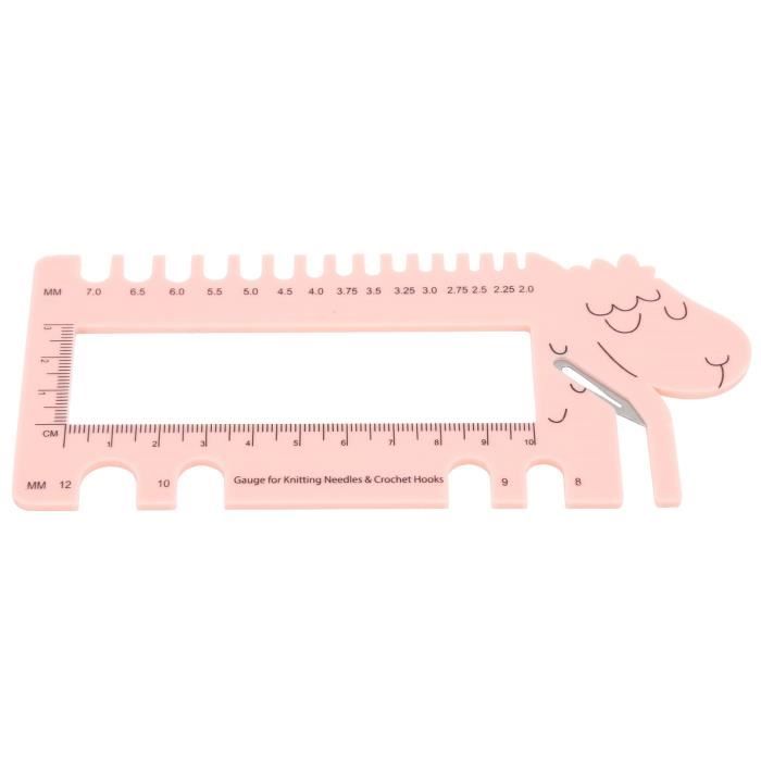 Règle De Couture Transparente Dritz 15x4 Cm - Numérotation Bleue - Occasion Bon État