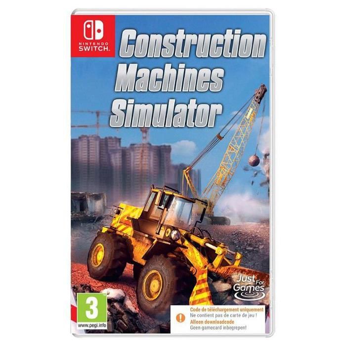 Construction Machines Simulator Code in a box Nintendo Switch - vue 9