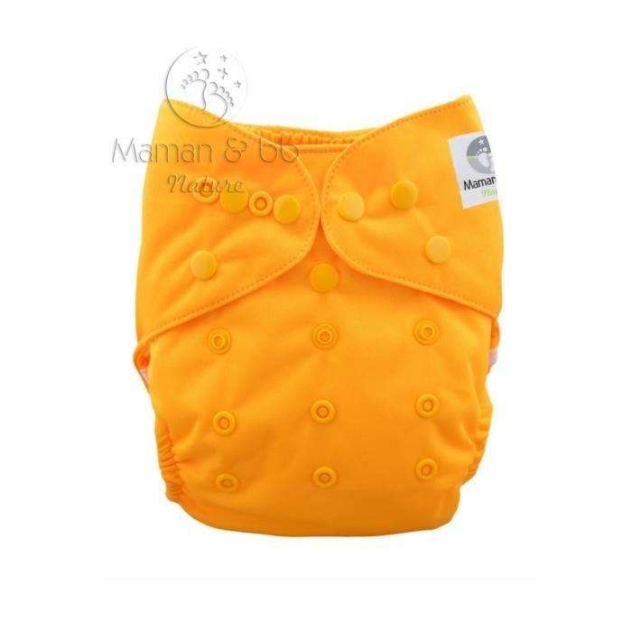 Rouge Maman Et Nature Couche Lavable Tout En Deux Te2 Double Goussets Couches Couches Lavables Dwteam In