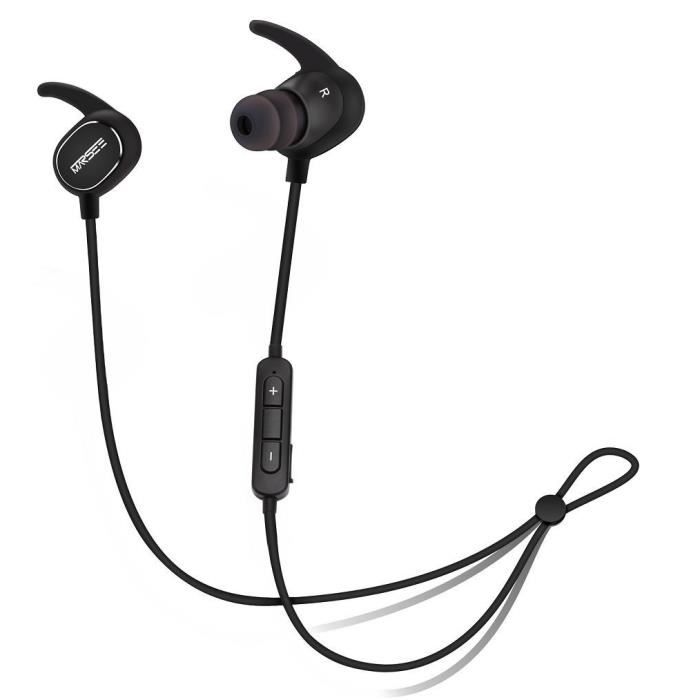 Casque Bluetooth,MARSEE Ecouteurs Intra-auriculaires sans fil Stéréo aptX  Sport Casque à Ecouteurs Suppression de Bruit - Cdiscount TV Son Photo