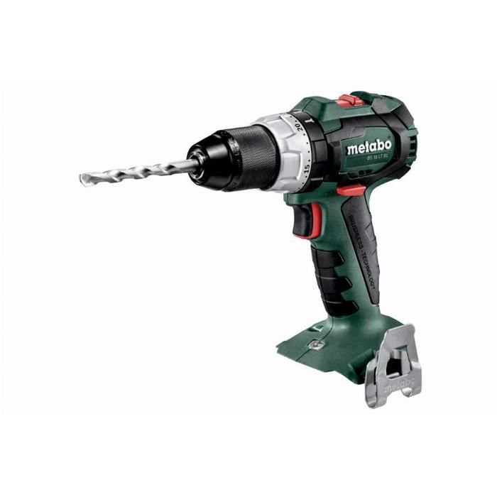 Perceuse visseuse sans fil Metabo BS 18 LT BL 18V Mandrin à serrage rapide 2 vitesses