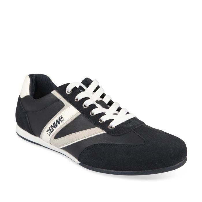 Baskets BLEU DENIM SIDE Homme Chaussea Bleu - Cdiscount Chaussures