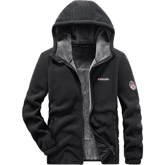 Veste polaire chaude clearance homme