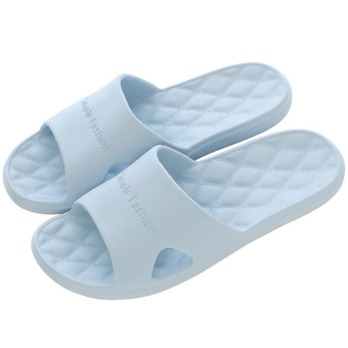 Chaussons Antidérapants Unisexes - Pantoufles Confortables En Mousse Pour La Maison, Piscine Ou Plage