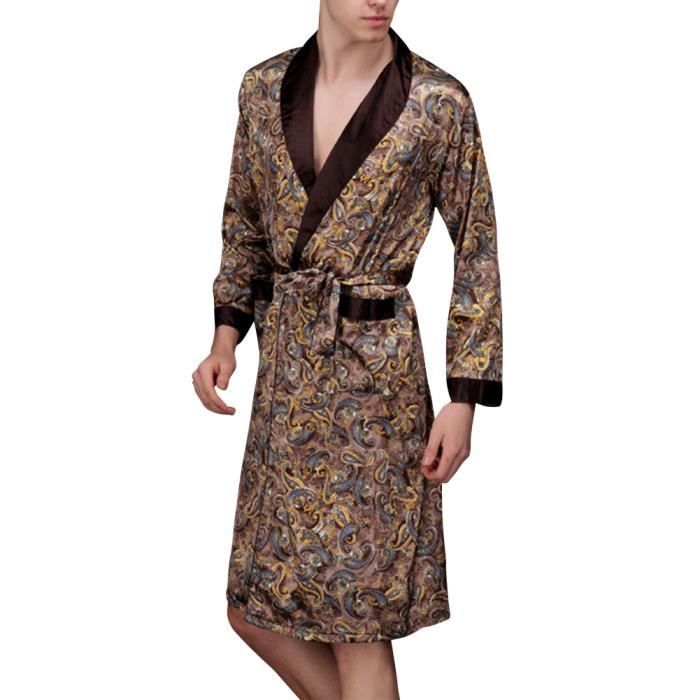 Pyjama Chemise de Nuit Sommeil Homme Nightgown Tout Neuf Chaud Solde Pyjama Chemise de Nuit Sommeil Homme Nightgown Tout Neuf Chaud Solde