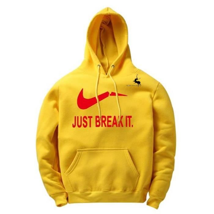 MOBIGARLAN Sweat shirt Homme de Marque Luxe 100 coton Sweat