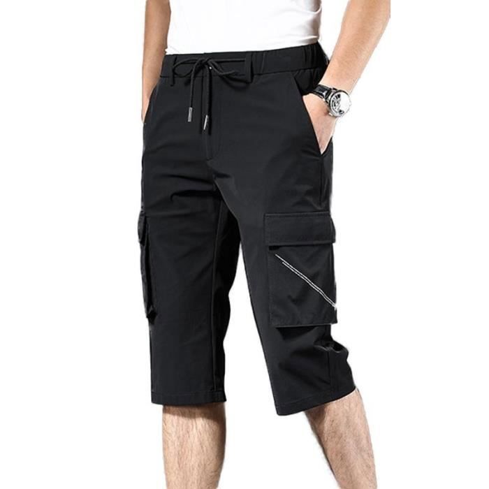 Short Cargo Pour Homme - Coupe Ample Avec Poches Pratiques, Léger Et Respirant Pour L'été | Idéal Loisirs Et Plein Air