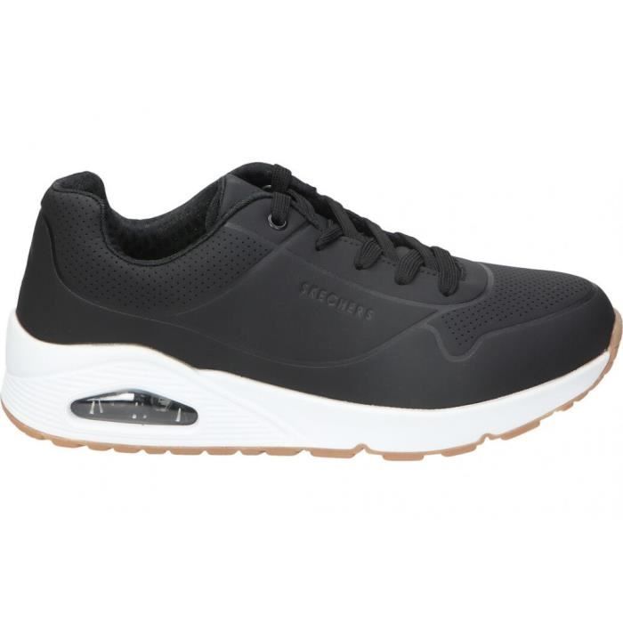 Skechers Baskets SKECHERS 403674L-BLK pour femme - Noir - Lacets - Dessus synthétique