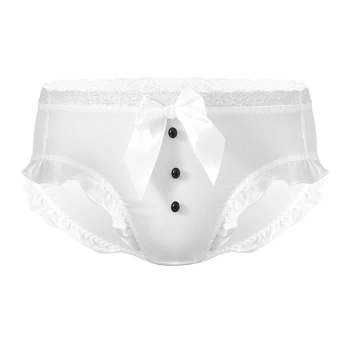 Femme Culotte Dentelle Bordure Bloomers Slips Sous-Vêtement Short Souple Femme Culotte Dentelle Bordure Bloomers Slips Sous-Vêtement Short Souple
