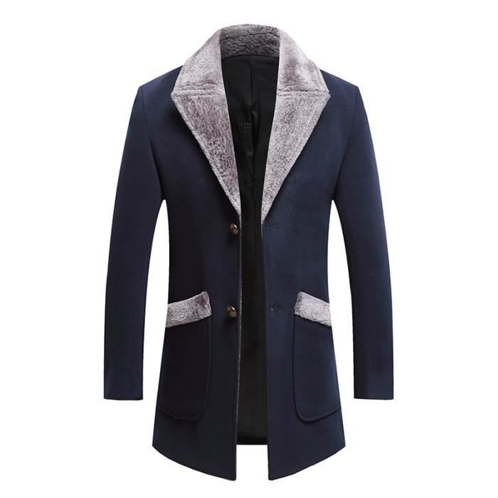 Veste longue top hiver homme
