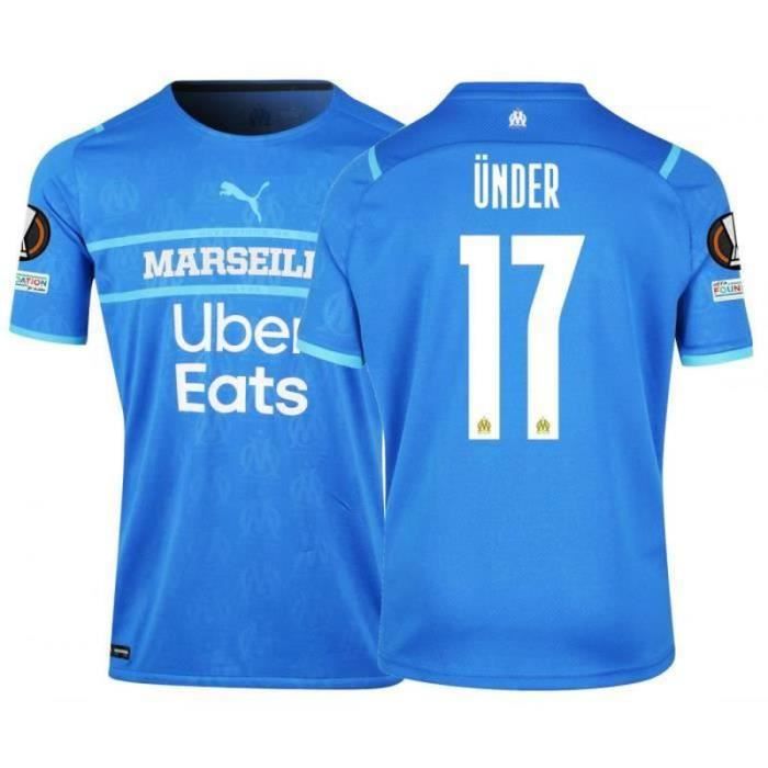 Maillot OM Authentique Marseilles Third Europe 17 ünder 2021 2022