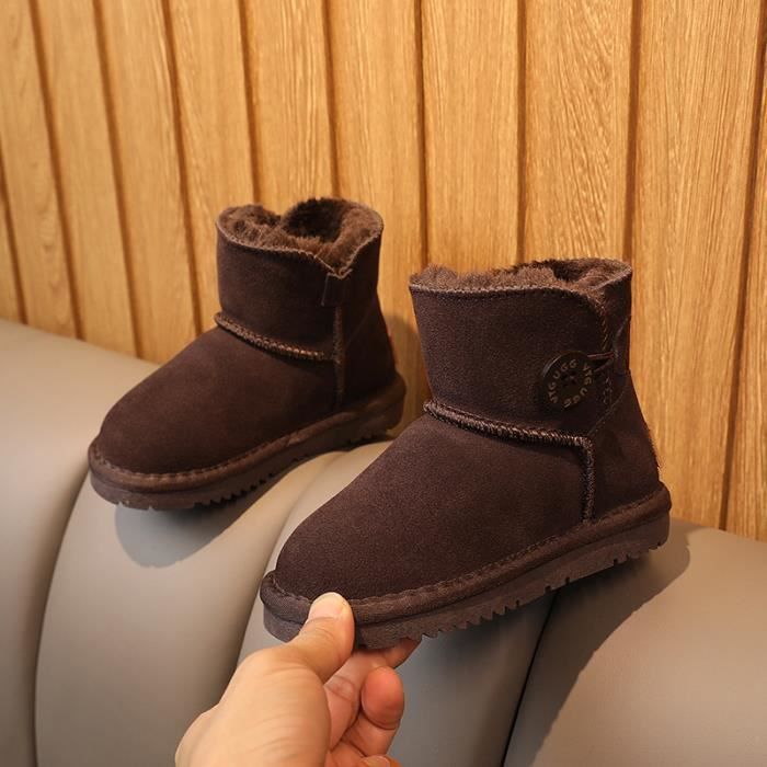 Botte De Pluie Enfant DREAM PAIRS Bottes De Neige Enfants