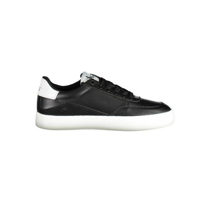 Calvin Klein CALVIN KLEIN Basket Sneakers Sport Running Femme Noir Textile SF17410