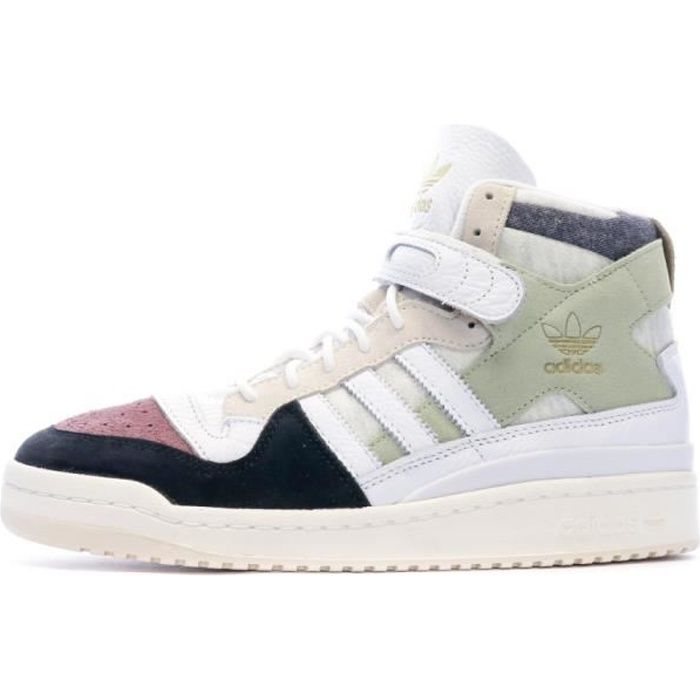 Sneakers femme Adidas Forum - ADIDAS - Blanc - Femme - Synthétique - Adulte  - Lacets Blanc - Cdiscount Chaussures