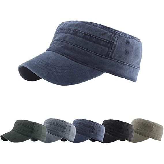 TRABIG Casquette Baseball Unisexe 100% Coton Réglable - Style Classique Indéformable, 56-60 Cm