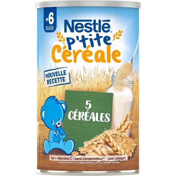 Nestlé P'tite Céréale Saveur 5 Céréales 400g