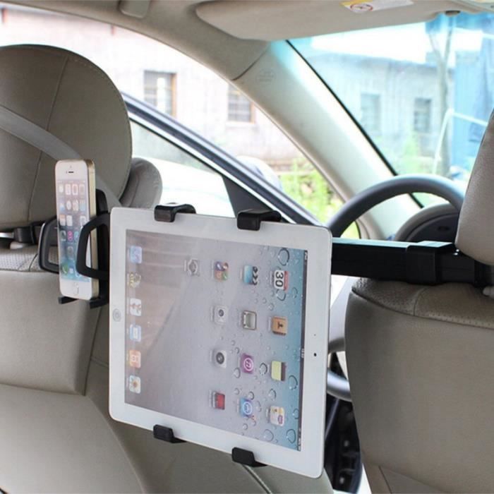 NEUFU Universel 2 en 1 support de siège arrière Voiture Phone Tablette -  Cdiscount Informatique