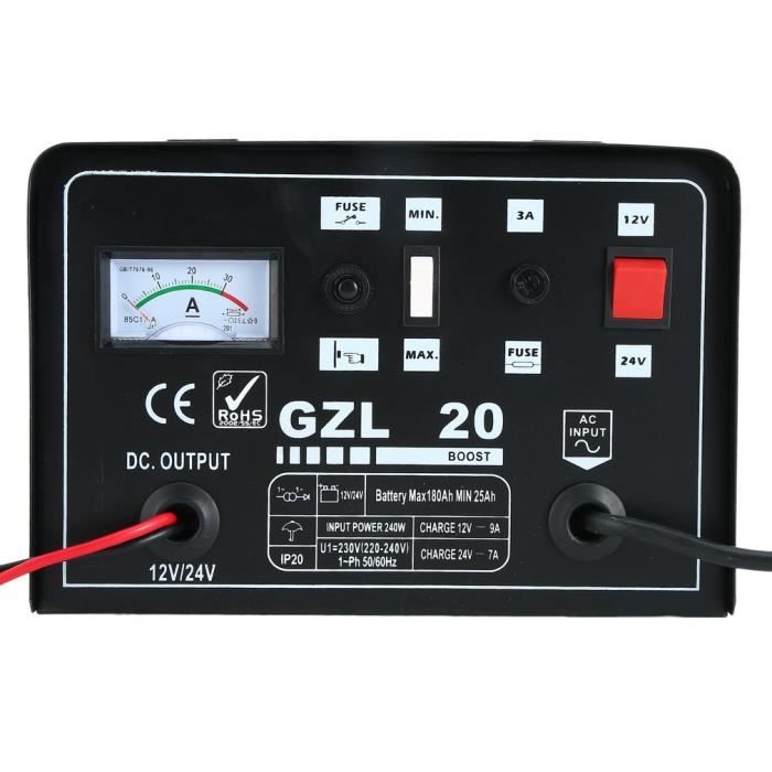 Chargeur Demarreur De Batterie Gzl 20 Voiture Jump Starter 12a