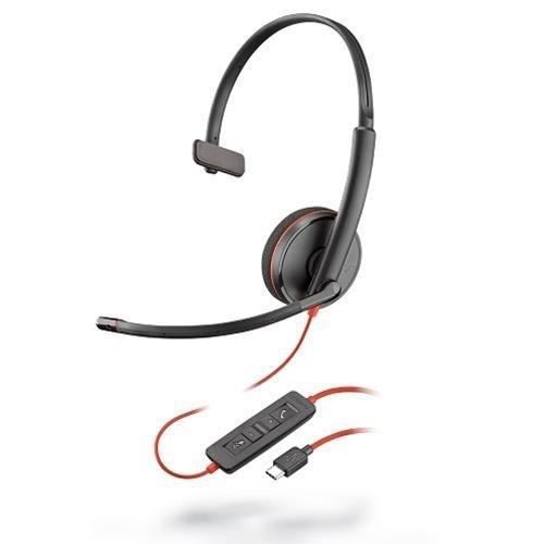 Casque Poly Blackwire 3210 – Filaire, USB-C, Suppression de bruit actif - vue 5